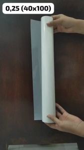 Mika Film Putih 0.25 mm Kertas 40x100 cm Pelapis Gulung Motor Listrik