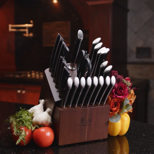 Cangshan HELENA Series German Steel Forged Knife Block Set
