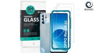 ฟิล์มกระจก Oppo Reno6 5G | ฟิล์ม Ibywind 5.4GHz ของแท้ | 100% พร้อม ฟิล์มหลังและกันรอยกล้อง