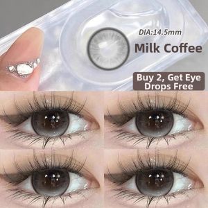 Daily Wear Brown Contact Lenses for Asians