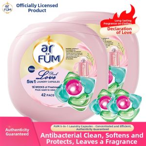arFUM | Clean Soft Long-lasting Fragrance Anti-bacterial Mite-removal 5-in-1 Laundry Pods