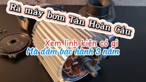Máy bơm nước cánh tác TÂN HOÀN CẦU VINA PUMP 1.5HP (họng 90/60) - VN1100