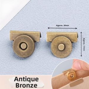 Defasilk | Magnetic Snap Button Bag Closure Accessories