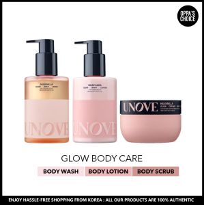 [UNOVE] GLOW BODY ROUTINE (BODY WASH | BODY LOTION | BODY SCRUB)