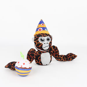 19cm/7.48in Gorilla Tag Tagged Monke Plush Game Peripheral Doll Cute Cartoon lava Gorilla Plush Toy for Kids Birthday Xmas Gifts