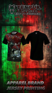 Kaos olahraga mabes tni pria dewasa single print army series tempur 10