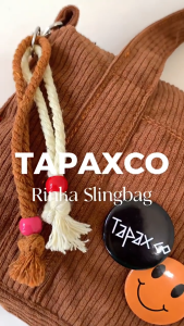 Tas Selempang Corduroy Rinka Tas Slingbag Wanita Tapaxco FREE 2 BROSS