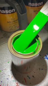 สีพ่น รถยนต์ กระเป๋ายนต์ สีเขียว สี2k สีสะท้อนแสง ม่วง บรรเทา สะท้อนแสง พ่นงาน เฟอร์นิเจอร์ พ่นมอเตอร์ไซค