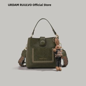 URCDN RDALVO | Stylish Commuter Large Capacity Wide Strap Bucket Bag