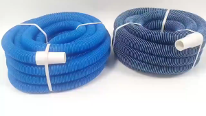 ท่อดูดซับน้ํา 9 ม. สําหรับล้างใบหินทรายและตะกอนที่ก้นสระ แบบสายวิชาพลศึกษา ความยาว:1.5นิ้ว จํานวนรายการ 1 ชุด