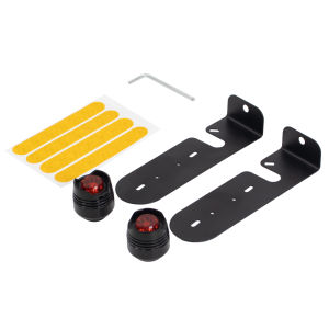 Đèn LED Cảnh Báo Đuôi Xe Cho Xe Tay Ga Điện Ninebot Max G30 G30D Đèn An Toàn Chống Nước Chống Va Chạm Chạy Bằng Pin