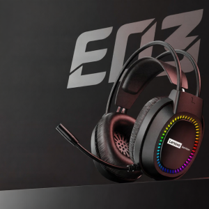 Lenovo | Wired Gaming Over-ear Headphones for Computers