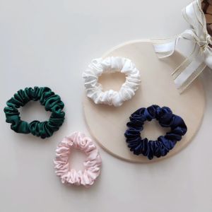 Mulberry Silk Midi Scrunchies 2cm Single Piece 100% Natural for Hair Care All Hair Types Soft and Smooth Midi Sized Gift Ideas Hair Accessories