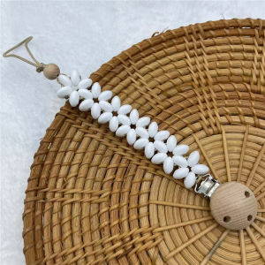 เด็กสาว Pacifier คลิปดอกไม้จุกนมหลอกคลิป Handmade ซิลิโคน Boy Dummy จุกนมผู้ถือคลิปทารกแรกเกิด Essentional Teething ของเล่น