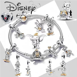 100% 925 sterling silver Disney Charm Spider Man beads suitable for original Pandora bracelet womens fashion gift