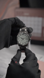 Jam Tangan Pria Christophe Arden CA 2005 MDBIGGR Grey Dial Black Stainless Steel Strap