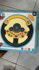 Vô lăng xe hơi cho bé  đồ chơi tập lái xe oto cho bé phiên bản quốc tế bằng nhựa ABS an toàn và hệ thống đèn nhạc tiếng anh sôi động