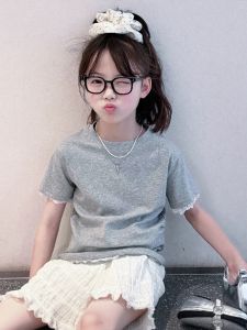 BUBBLECHICKEN | Aesthetic High-Quality Girls T-Shirt Summer Short Sleeve