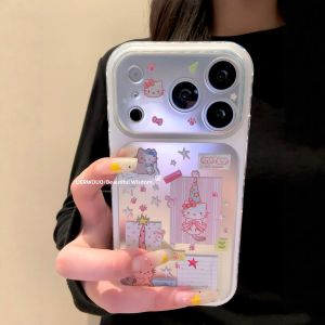 LIANGWU | Cartoon Fun New Style Cat Cloud Pattern Phone Case