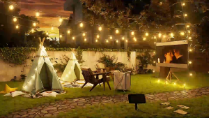 【garansi 30 tahun】Lampu hias Lampu Tali LED Lampu Tali Tungsten Lampu Liburan Tahan Air Luar Ruangan Bohlam LED G40 25 Buah Bohlam Dekorasi Taman Pernikahan