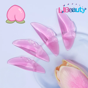 Libeauty 2 Pair L Curl Silicone Eyelash Perm Rod Lash Lift Shield Lash Softening Pads  Eyelash Curler Accessories Makeup Tool