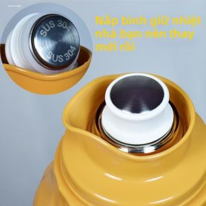 Silicone Stainless Steel Thermos Stopper