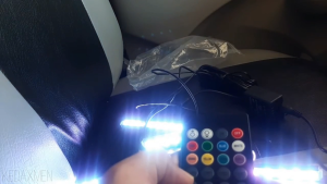 COD RAZEND Lampu LED Neon RGB Music Control with Remote Control - RZ4