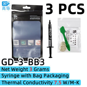 Keo tản nhiệt GD-3 cao cấp - Dẫn nhiệt 7.5 W/mK - Dễ bôi linh hoạt - Tương thích CPU GPU PS5 (3g/7g)