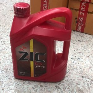ZIC G-5 SEA 85W140 GL-5 ขนาด 4 ลิตร น้ำมันเฟืองท้าย สำหรับระบบส่งกำลัง ที่มีชุดขับเคลื่อนล้อหลัง รถยนต์ สูตรสังเคราะห์ ZIC อันดับหนึ่งของเกาหลีใต้