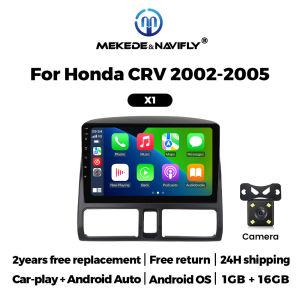 MEKEDE Android OS Car Radio For Honda CR-V CRV 2 2001-2006 Wireless Carplay Navigation Multimedia Player Audio Stereo Head Unit