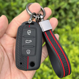 Car Key Protect Shell For Volkswagen Polo Passat b5 Golf 4 5 6 MK5 MK6 Eos Bora Beetle TSI SKODA New Design Silicone Cover Case