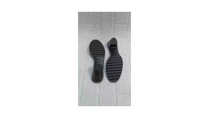 Outsole Cewek Wedges Odrey Sepatu Sandal Pantofel Wanita Formal Alas Bawah Sole Sepatu Hitam Hak 7 cm FELICIA size 36 - 40