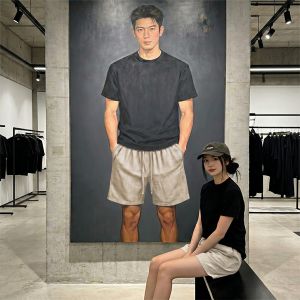 ZHUOCAN | Quần Short Màu Be Thoáng Khí Nhanh Khô Chất Vải Như Linen cho Nam 5 Mẫu