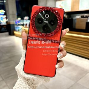 Luxury Diamond Leather Phone Case for Redmi Note15/15Pro/+ Creative Protective Cover Soft Personalized Redmi Note14/14Pro
