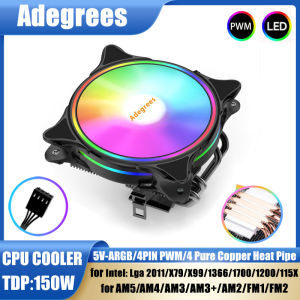 4 Heatpipes X99 CPU Cooler Thermalright Cooler Processador ventilador For Intel LGA 1150 1151 1156 1366 1700 2011 AM3 AM4 AM5