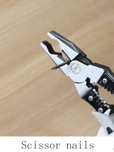 9-inch wire cutter Multipurpose electrician Tiger pliers wire stripper cable cutting hand tools