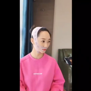 V face lift bandage for sleep Firm light lines fight slack 脸提拉绷带 紧致肌肤 淡化细纹 对抗皮肤松弛