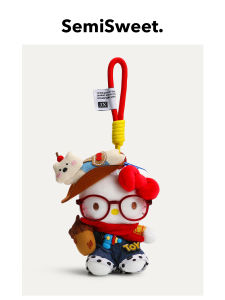HELLO KITTY | Charm Chìa Khóa Hello Kitty Chính Hãng Phong Cách Thanh Lịch Trang Trí