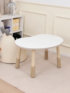 Pippi โต๊ะถั่วลิสง โต๊ะเด็ก โต๊ะอ่านหนังสือสำหรับเด็กทารกและเด็กเล็ก ปรับความสูงได้ โต๊ะการศึกษาต้น