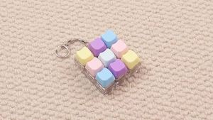 9 Key Keycaps Fidget Toys with RGB Light Keyboard Clicker Fidget Toy Stress Relief Fidget Clicker Clicky Fidget Toys