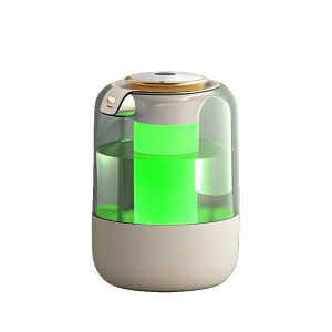 Double nozzle air humidifier desktop bedroom humidifier large spray aromatherapy machine atmosphere colorful lamp purifier