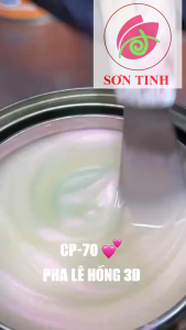 Sơn màu pha lê tím hồng 1K (Code: CP-70)
