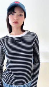 maison KEEPS | Loly Long Sleeve Top | เสื้อแขนยาว ลายทาง