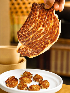 YONGS GOURMET | Wasabi Flavored Thin Crispy Beef Snack