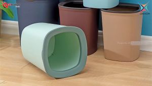 Oxihom Tempat Kotak Keranjang Sampah Plastik Trash Bin Medium