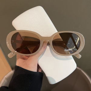 แว่นกันแดดทรงอvaleสไตล์ย้อนยุคสำหรับผู้หญิง แว่นกันแดดกันแสง UV ทรงสี่เหลี่ยมจัตุรัส แว่นกันแดดแบบลำลองสำหรับผู้ชายและผู้หญิง