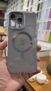 Wmart Magnetic Case for Apple iPhone 16 Pro Max Transparent Case [Anti-Yellowing] [Wireless Charge] in Gift Box