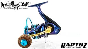 DEVIL CRAFT - RAPTOZ - 9+1SUSBB - SPINNING REEL