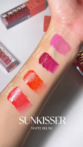 [เเพ็คคู่] ใหม่! MAYBELLLINE SUNKISSER BLUSH เมย์เบลลีน ซันคิสเซอร์ บลัช และ ไฮไลเตอร์ 2-IN-1 (บลัชออน ลิควิดบลัช ไฮไลเตอร์)