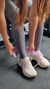 Thickened Foot Ring Leg Straps Non-Slip Ankle Buckle Exercise Gear  for Resistance Training 脚环绑带